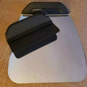 Pampered Chef Bench and Bowl Scraper Set